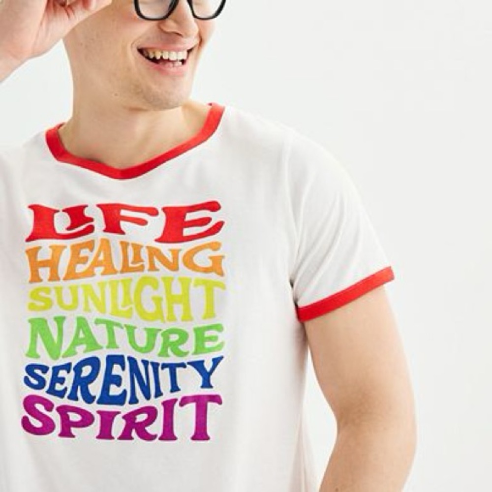 🏳️‍🌈 EUC Pride Ringer Tee - Picture 3 of 7